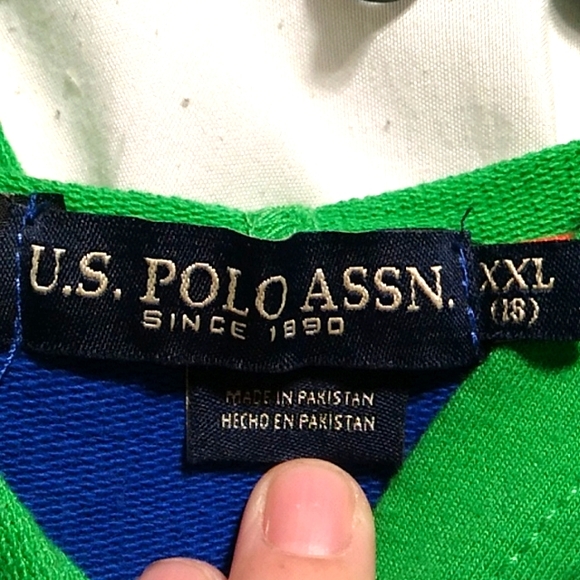 SALE! Like New U.S. Polo Assn. Hoodie Sz.XXL 18 Big Boys Can Fit Men/Women S/M - Picture 4 of 9